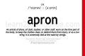 How to pronounce apron